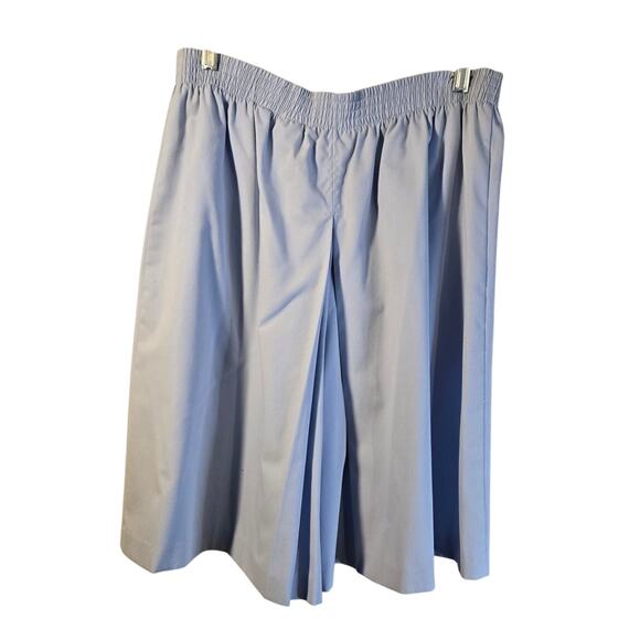 Karen Scott Light Blue Culottes, Size 16 – Classic Wide-Leg Comfort [0181] - Picture 2 of 10